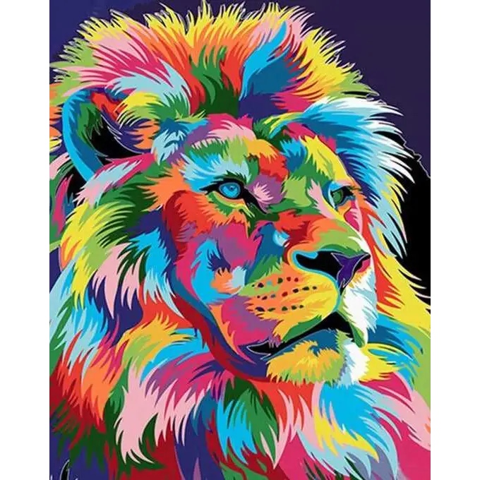 Colorful animals - paintings for home decor drawing