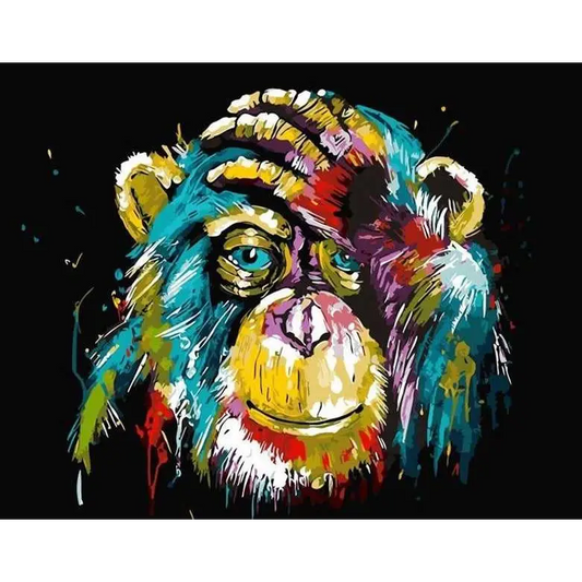 Colorful animals - paintings for home decor drawing
