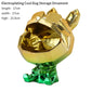 Cool Dog Storage Ornament - Bright green plating - toys