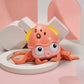 Crawling Crab Baby Toys - Induction Pink - toys