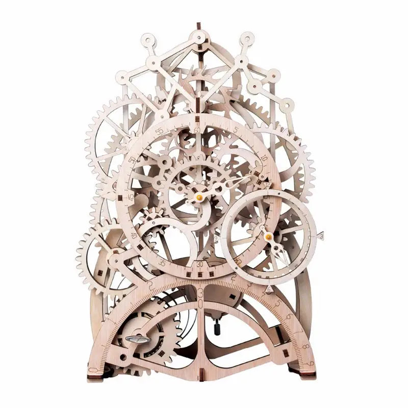 Creative Wooden pendulum clock - toys
