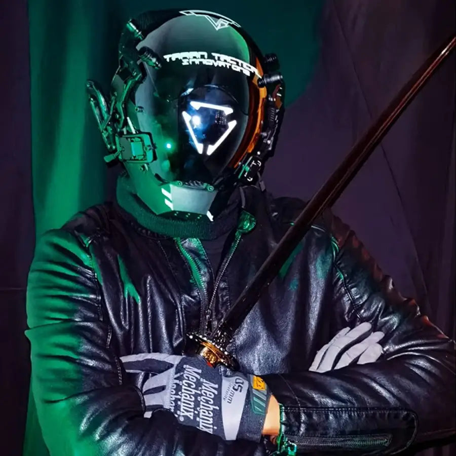 Cyberpunk cosplay mask Combat Master - toys