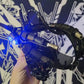Cyberpunk Cosplay Mask for Electronic Steam - Blue Collar -