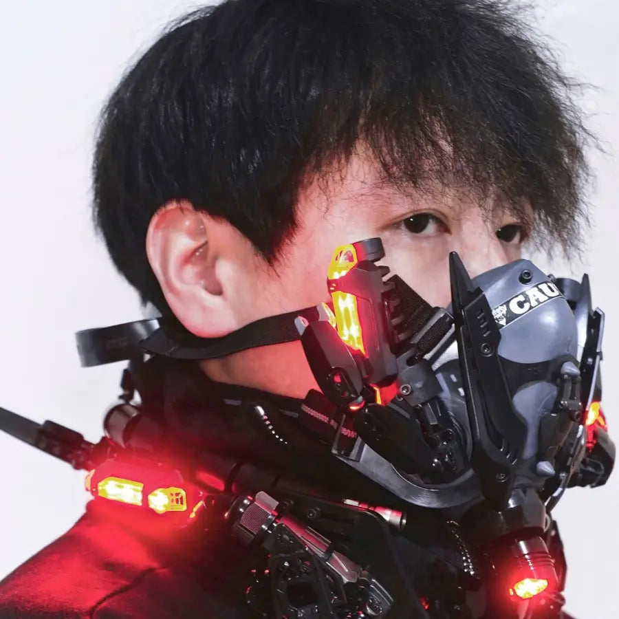 Cyberpunk Cosplay Mask for Electronic Steam - toys