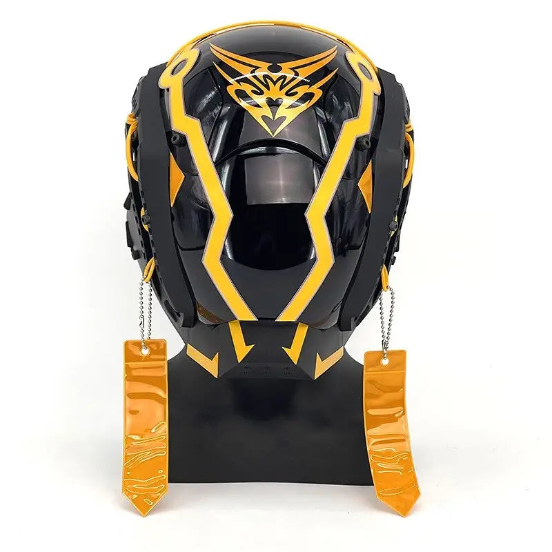 Cyberpunk cosplay mask Yellow Kombat - toys