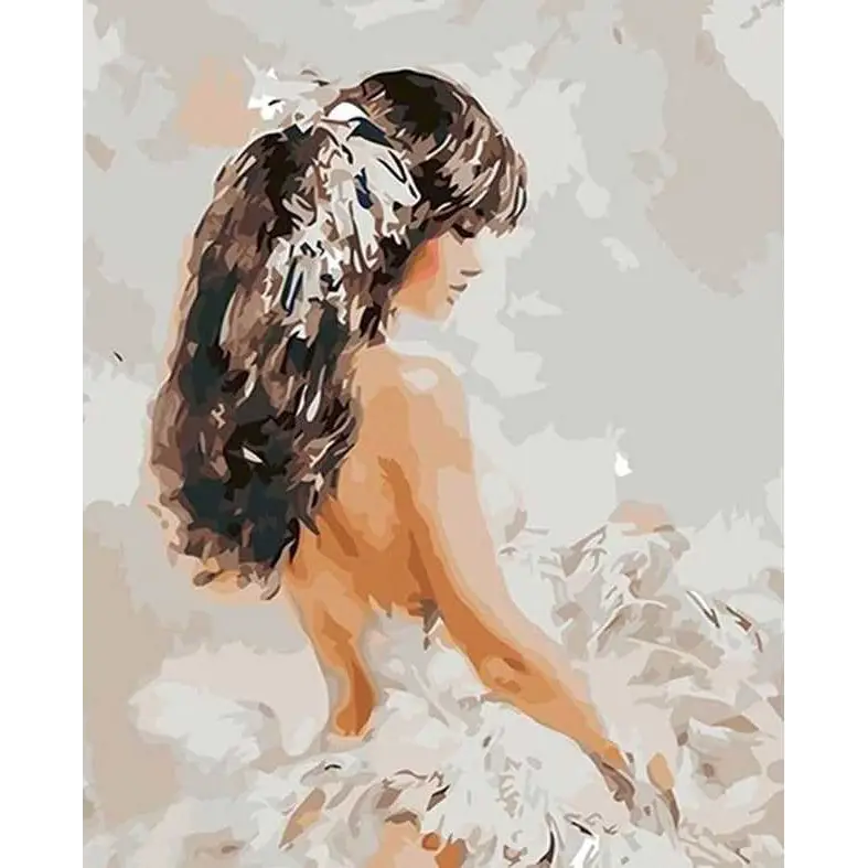 Dancing girl - paintings drawings by numbers - 537 / 40x50cm