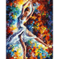 Dancing girls - paintings drawings by numbers - 991535 /