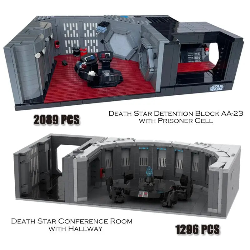 Death Star Conference Hall and Detention Unit AA-23 - toys