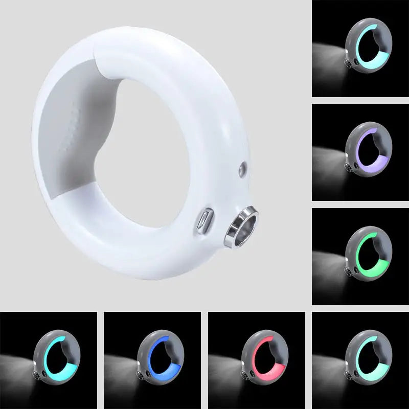 Designer Automatic LED Retractable Dog Leash - White - toys