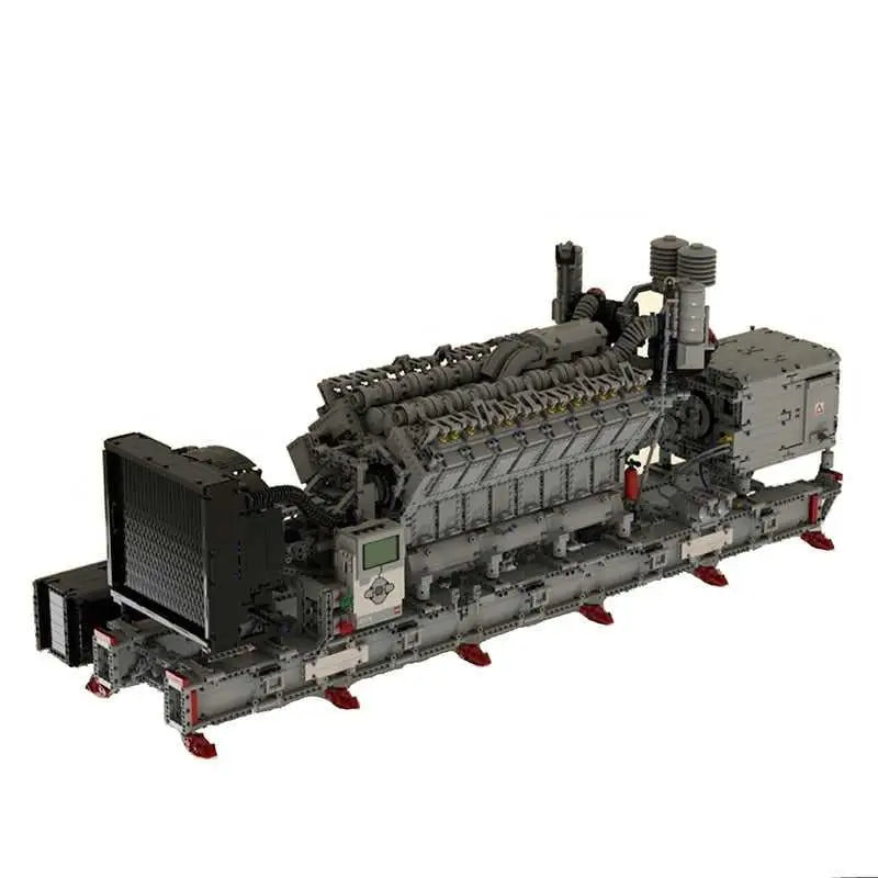 Diesel Generator and V16 Engine - 8144PCS - toys