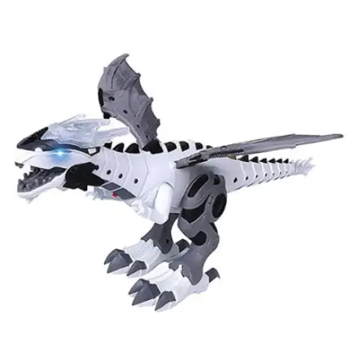 Electronic fire-breathing dinosaur - Medium Size - Toys &