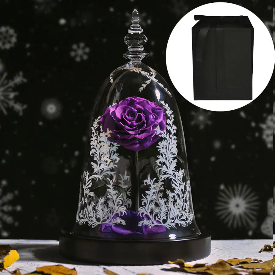 Eternal magic flowers - Purple Rose Box - Toys & Games