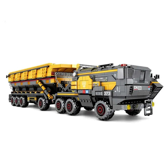 Fantastic military dump truck with trailer - Toys & Games