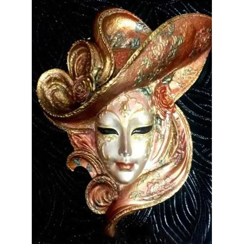 Fascinating mask - paintings by numbers - 9914799 / 40x50cm