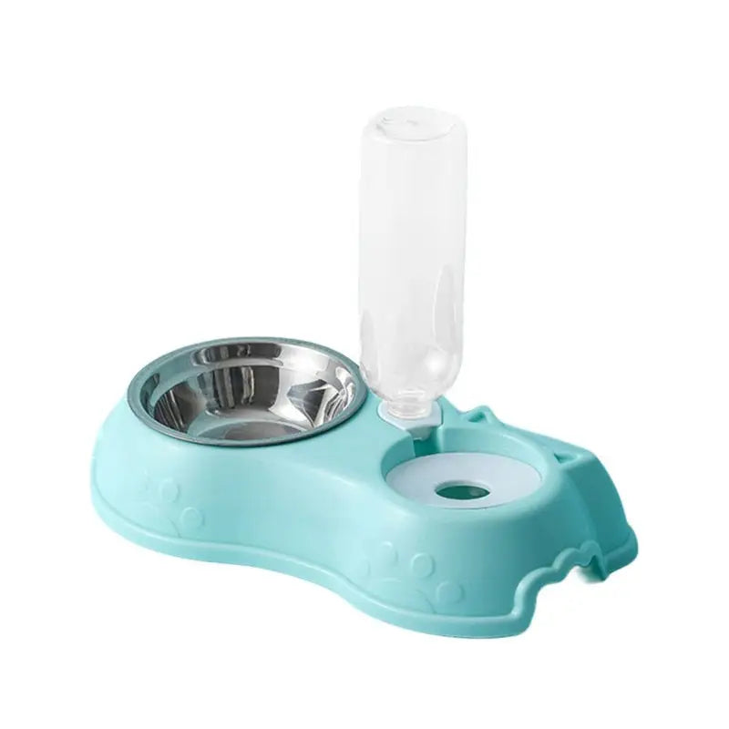 Feeding bowls with bottle - 2 in 1 Blue - toys