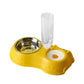 Feeding bowls with bottle - 2 in 1 Yellow - toys
