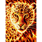 Fiery animals - paintings drawings by numbers - 9914811 /