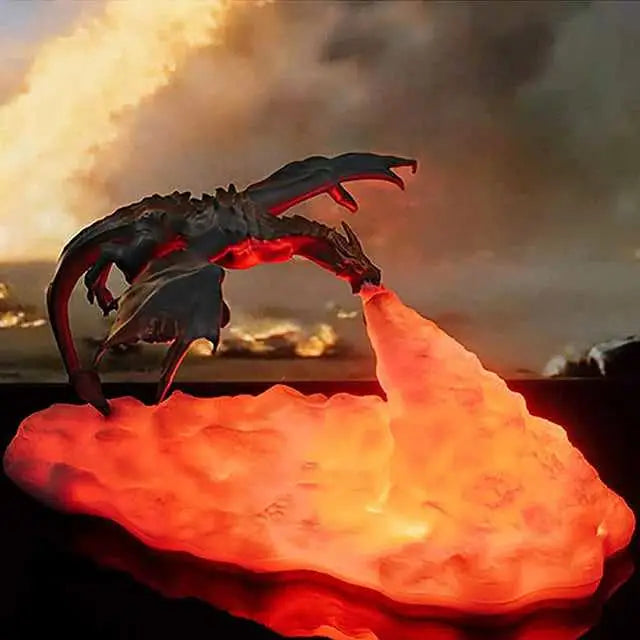 Fire-breathing Dragon - Fire dragon - Toys & Games