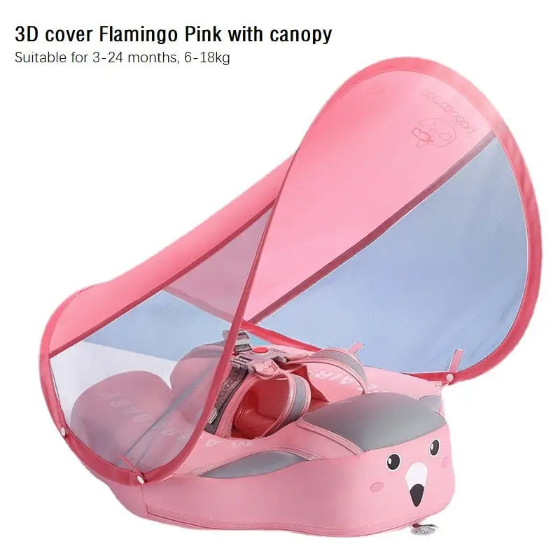 Floats for swimming - 3D pink canopy - Toys & Games