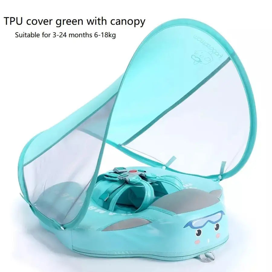 Floats for swimming - TPU green canopy - Toys & Games