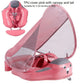 Floats for swimming - TPU pink tail canopy - Toys & Games