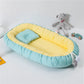 Folding baby nest portable - Lake Blue Yellow BW / 50X80 -
