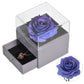 Forever Rose in Jewelry Box - Blue Silk - toys
