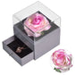 Forever Rose in Jewelry Box - L Purple Silk - toys