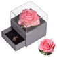 Forever Rose in Jewelry Box - Pink Silk - toys
