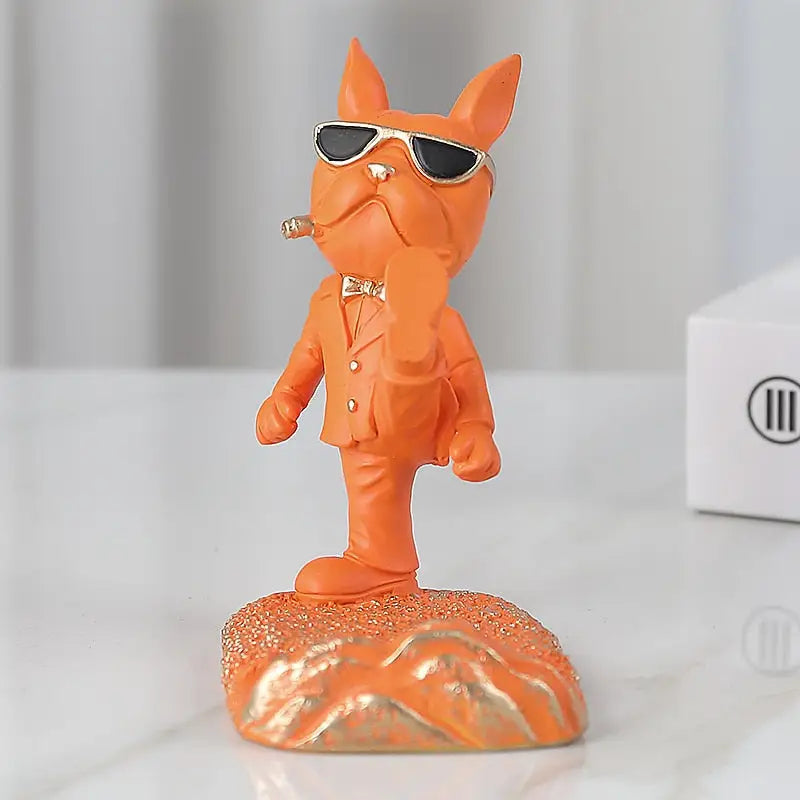 French bulldog phone stand - A - toys