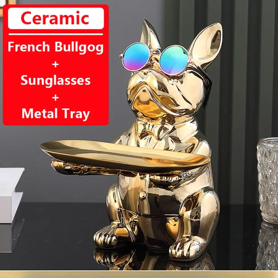 French Bulldog Statue - Ceramic 1 - toys