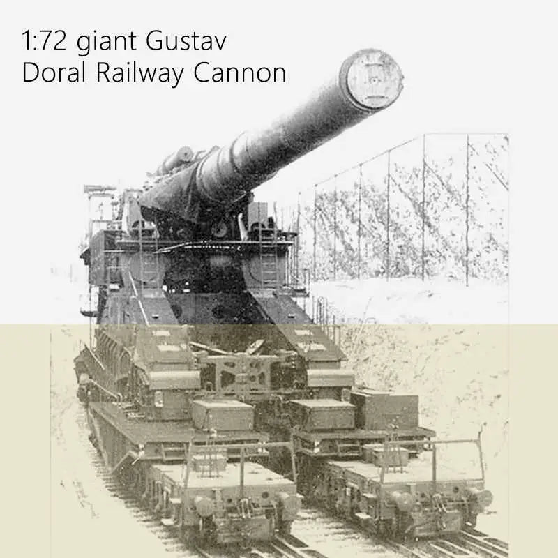 German railway cannon Dora - Toys & Games