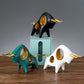 Golden Horn Taurus Figurine - toys