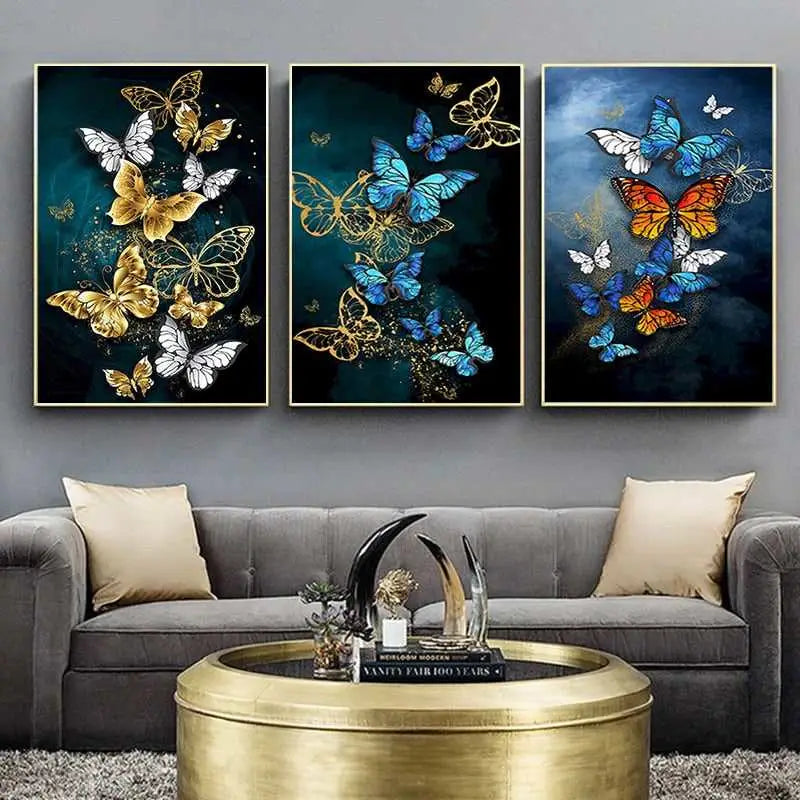 Golden luxury - paintings drawing by numbers a unique gift -