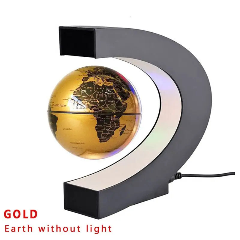 Gravity Globe - Gold without light / EU PLUG - Toys & Games