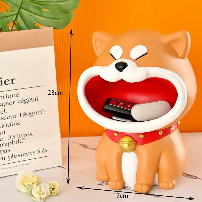 Greatable Dog Storage Ornament - Orange small - toys
