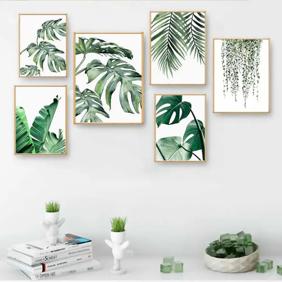 Green plants - paintings drawing by numbers - toys