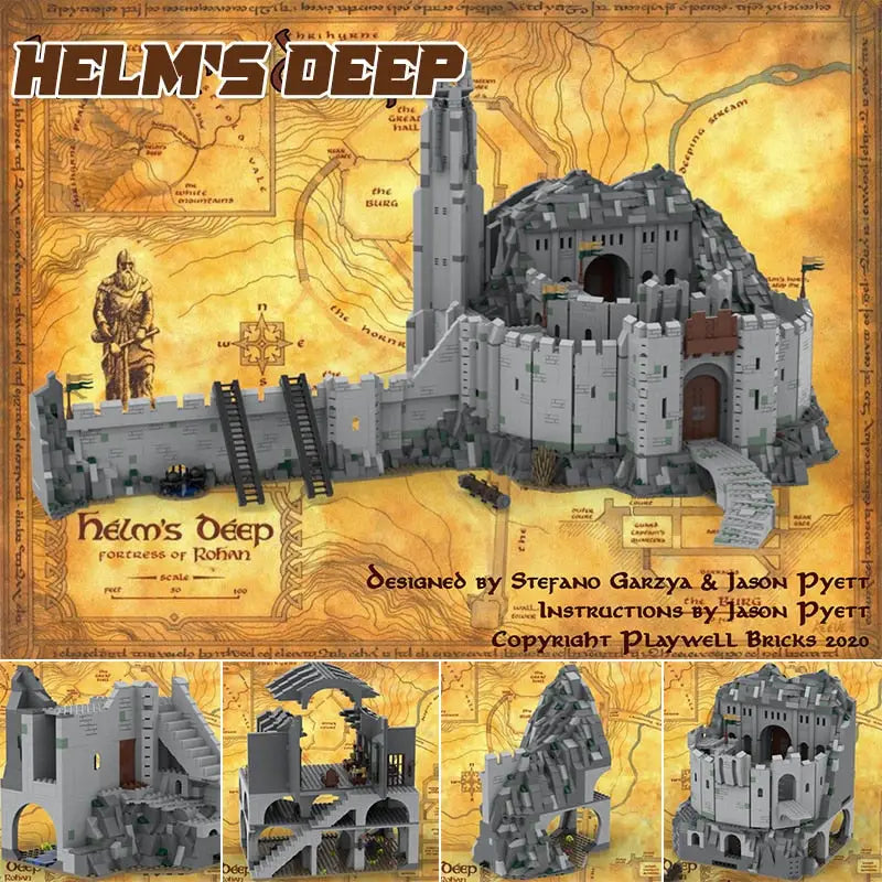 Helm’s Deep UCS scale - toys