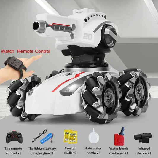 High-speed maneuverable tank with remote control - 2RC water