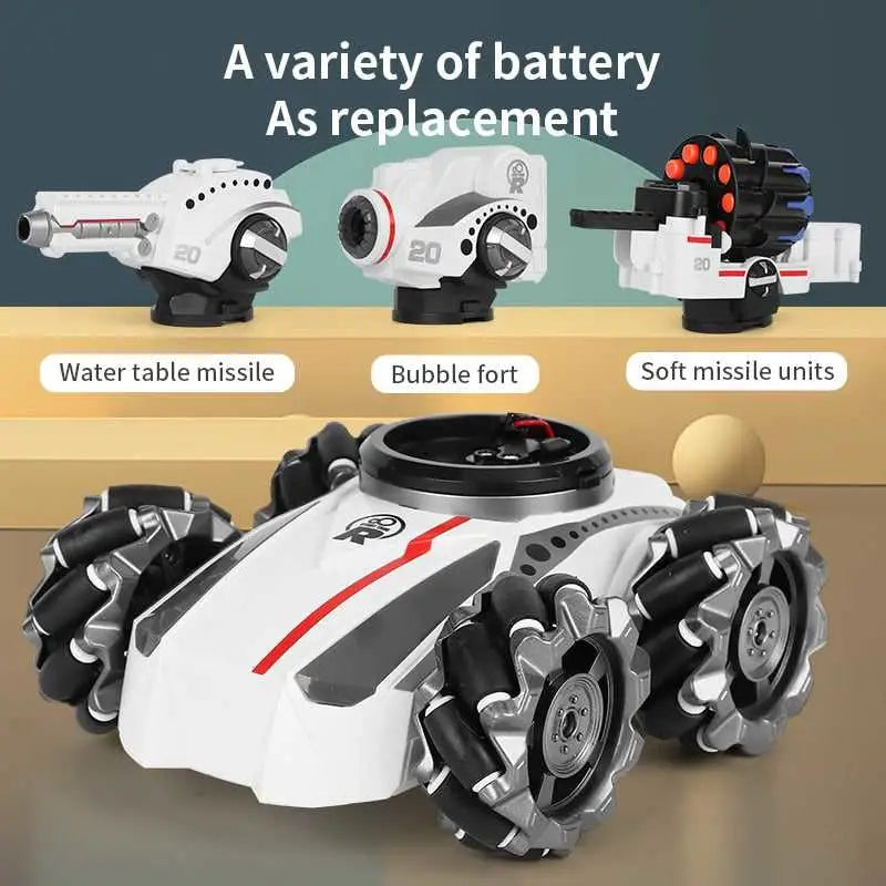 High-speed maneuverable tank with remote control - toys