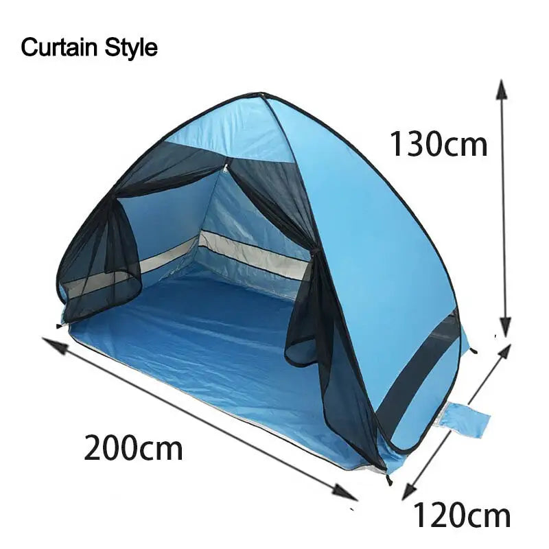 Hot protection! New beach tent - Curtain Style - toys