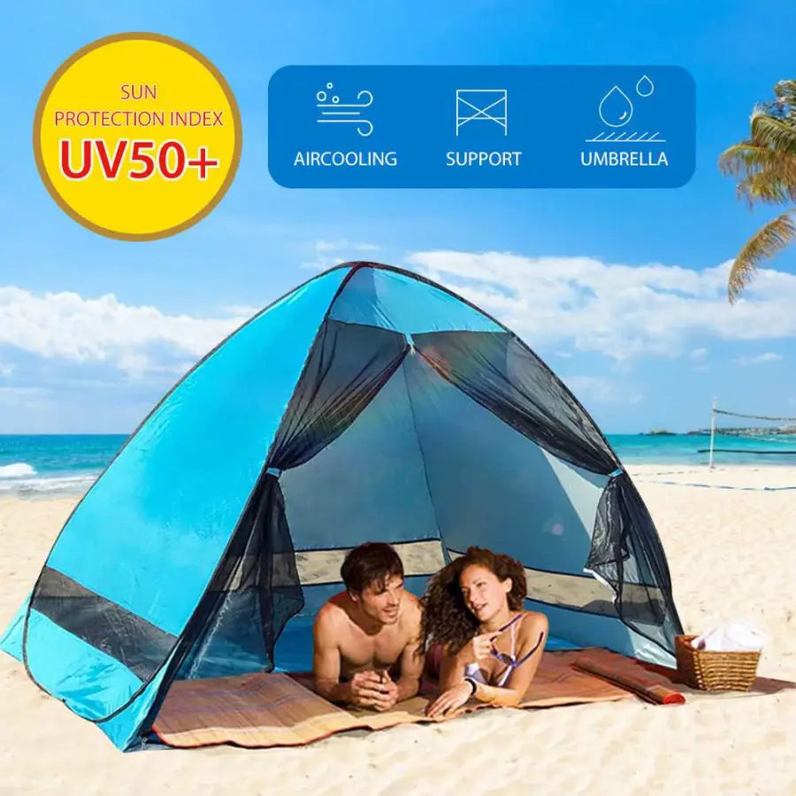 Hot protection! New beach tent - toys