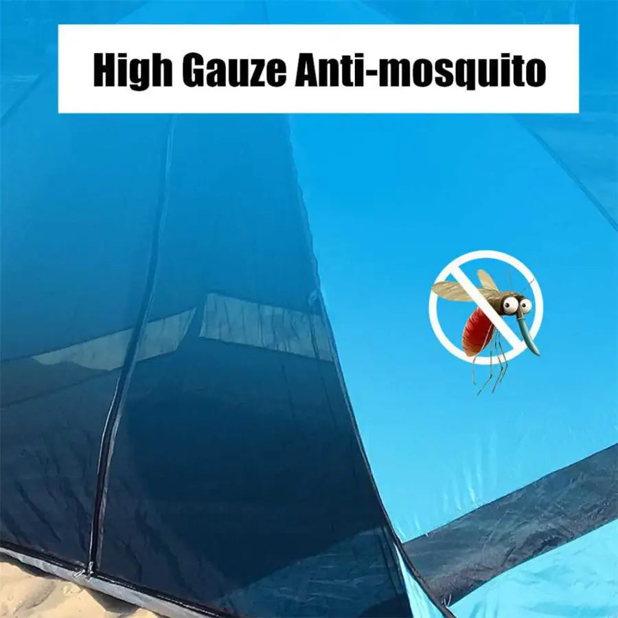 Hot protection! New beach tent - toys
