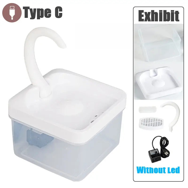 Intelligent fountain for cats and dogs - C-03Without LED -