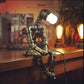 Iron robot led table lamp - F - toys