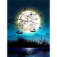 Landscape and Moon - paintings drawings by numbers - 9916778