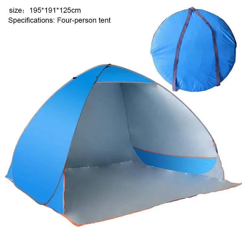 Large beach tent for UV protection - Four-person - toys
