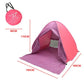 Large beach tent for UV protection - Pink - toys