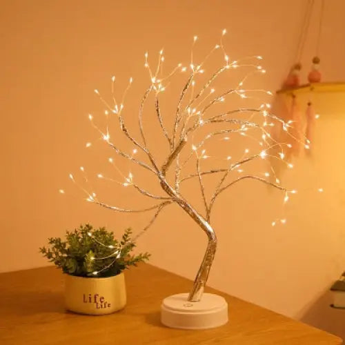 LED Night Light Fairy Tree - 108LED warm white - toys