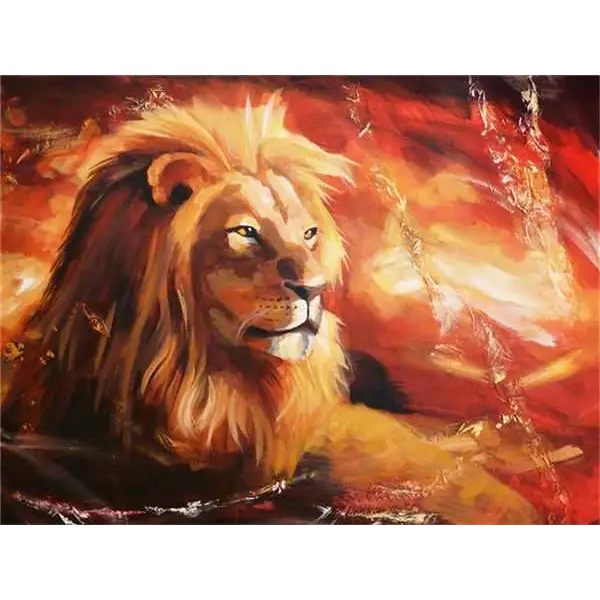Lion King - paintings drawings by numbers - 9920948 /